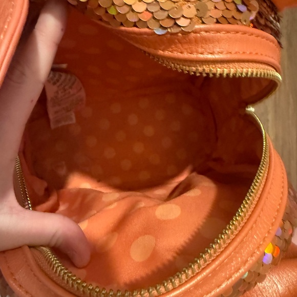 Orange Sequin Loungefly